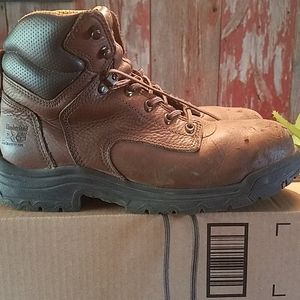 Timberland pro men's titan 6" safety toe work boot